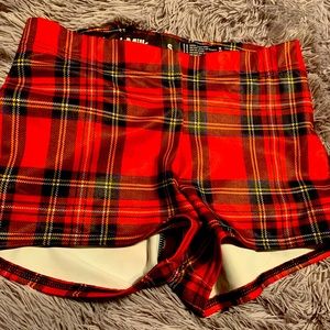 Small PC Blackmilk Red Tartan Bummers